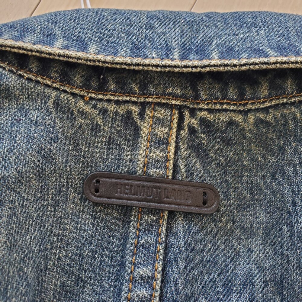 HELMUT LANG ! Denim Bustier Shirt ( US/4) - Picture 11 of 13